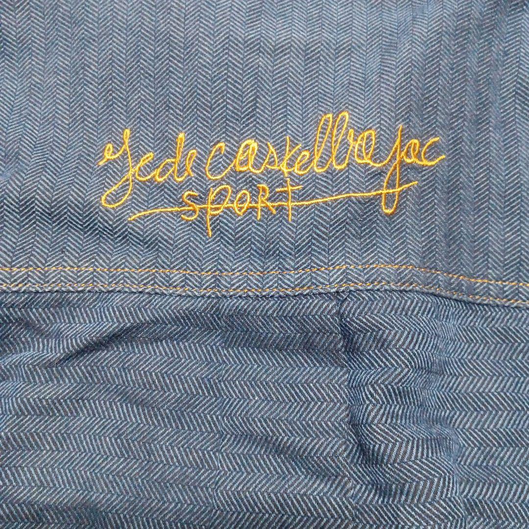 CASTELBAJAC カステルバジャック　刺繍入りの素敵なデニムシャツ ゴルフ