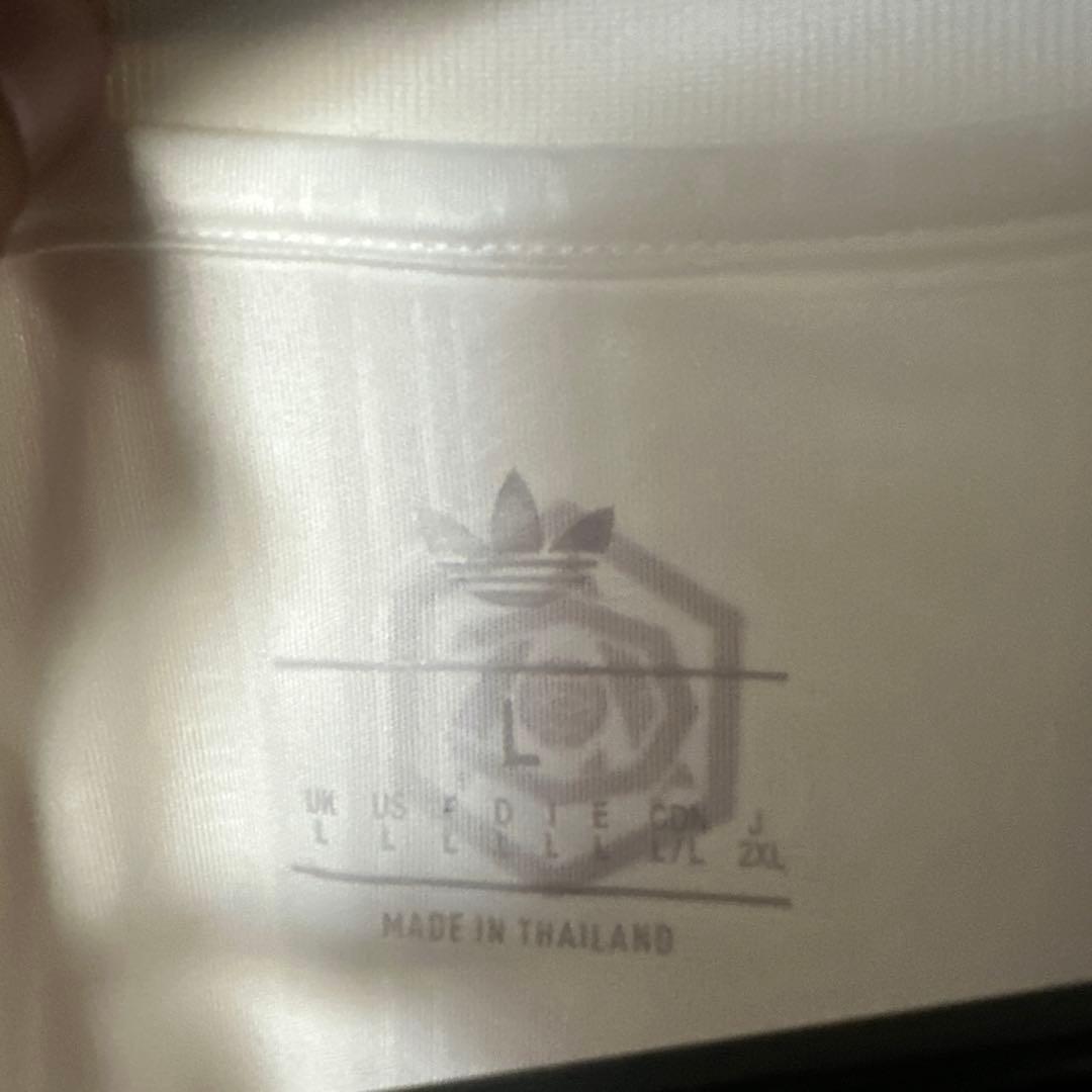 アーセナル adidas ホワイトシャツ Lサイズ