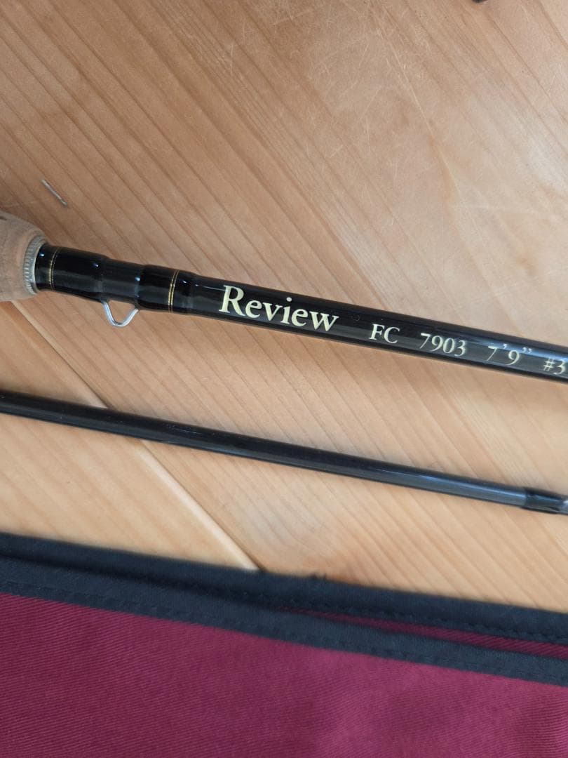 Review フライロッド 7'9\" #3
