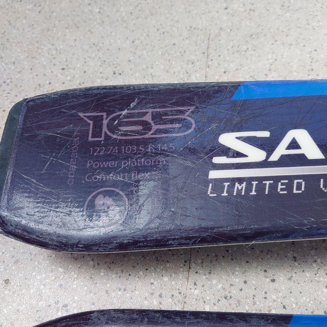 SALOMON SX 165cmスキー板 ビンディング付き