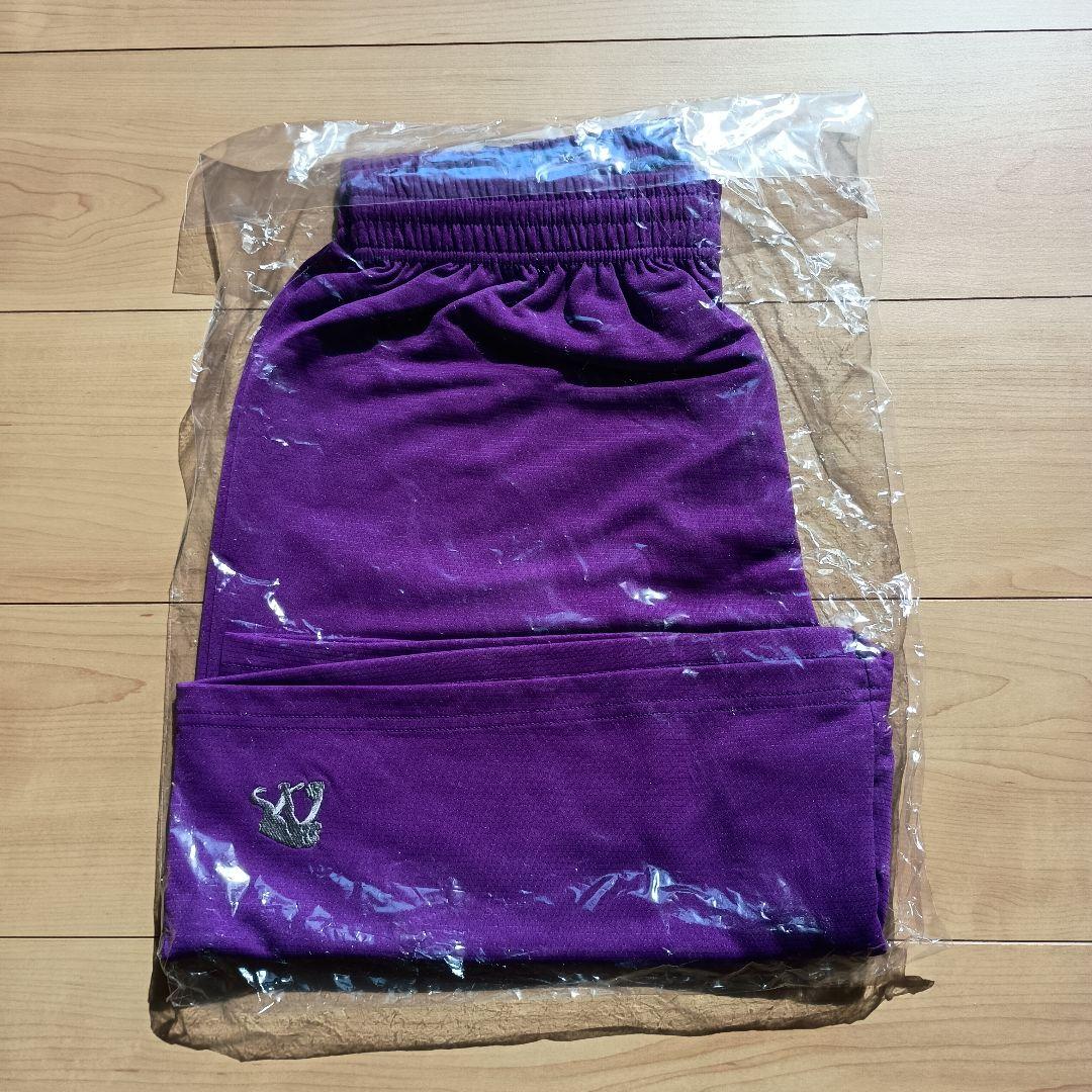 【新品未開封品】エゴザル　バスパン　Tシャツ セット 紫　XL