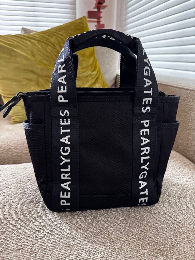 PEARLY GATES ネイビー　 トートバッグ（used）