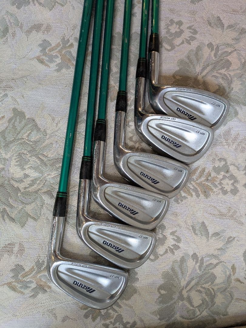 ★希少リシャフト品★ ミズノ MP-57 6本セット リシャフトAD75