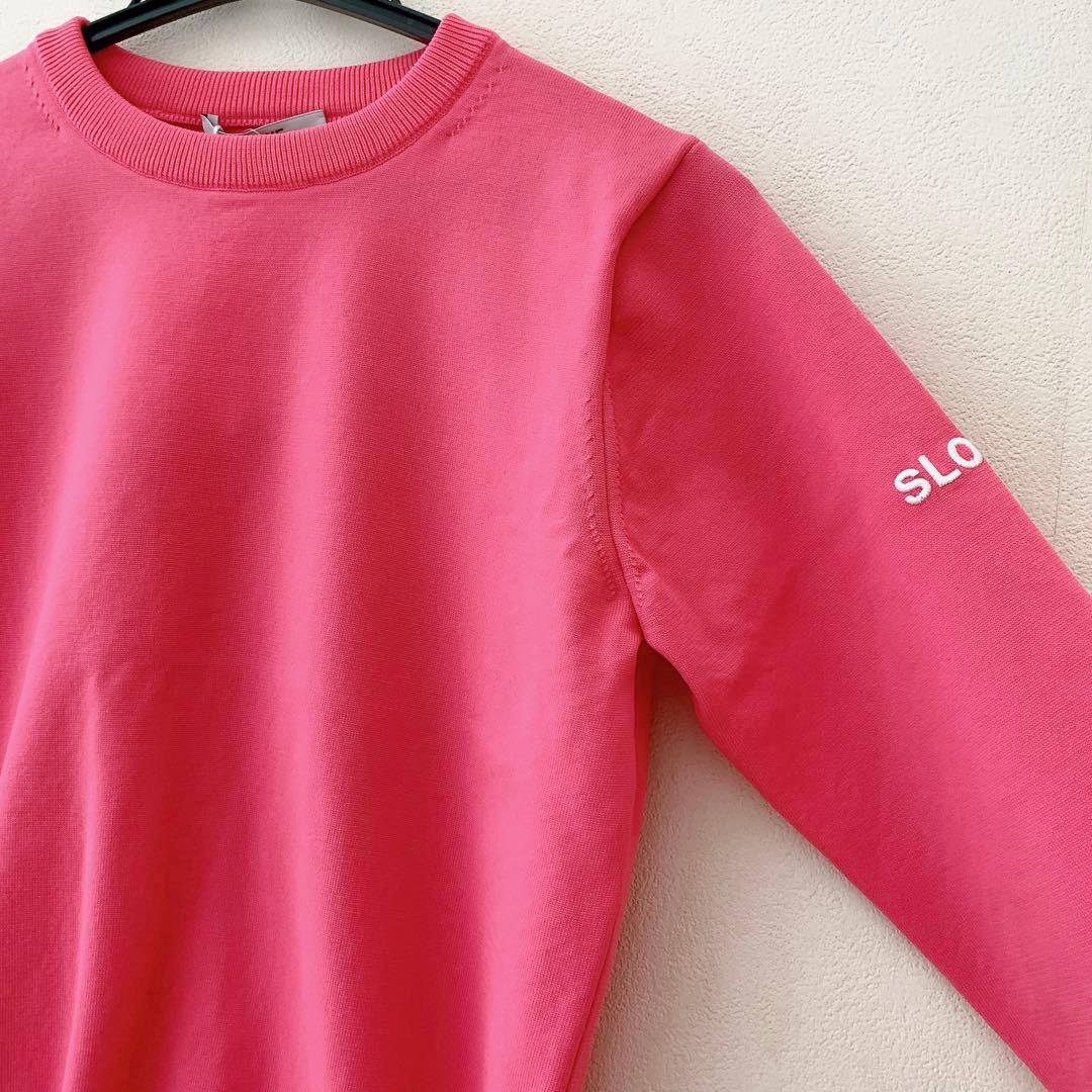 UNITED ARROWS GOLF SLOANE別注プルオーバー S新品ピンク