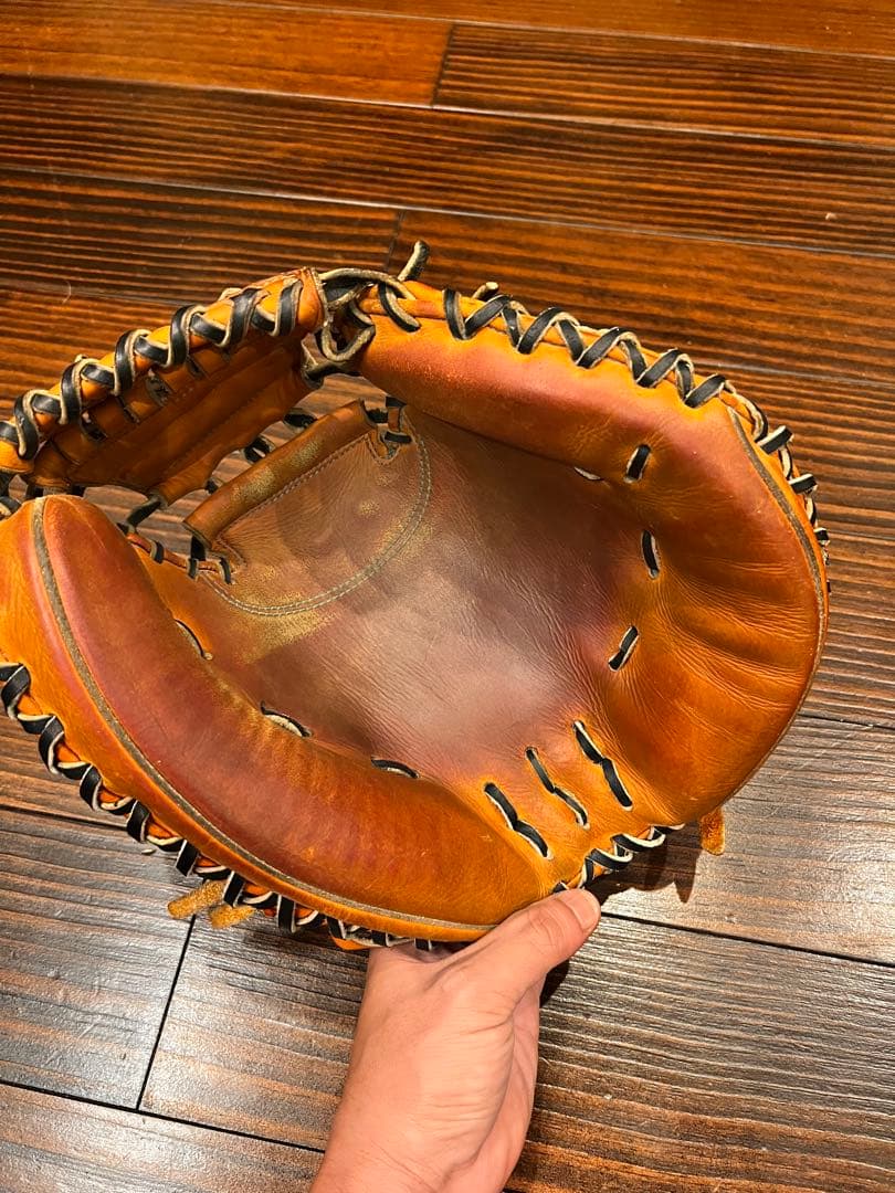 【廃盤】【早い者勝ち】 要ミット　初期モデル　硬式　ジュテルレザー