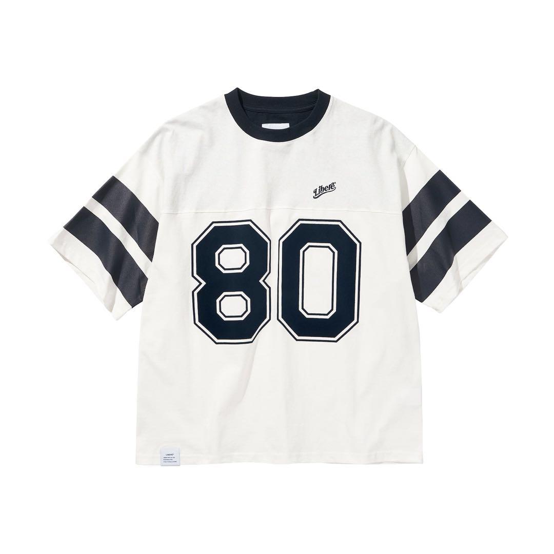 LIBERE リーベレ　フットボールシャツ　football ゲームシャツ　白