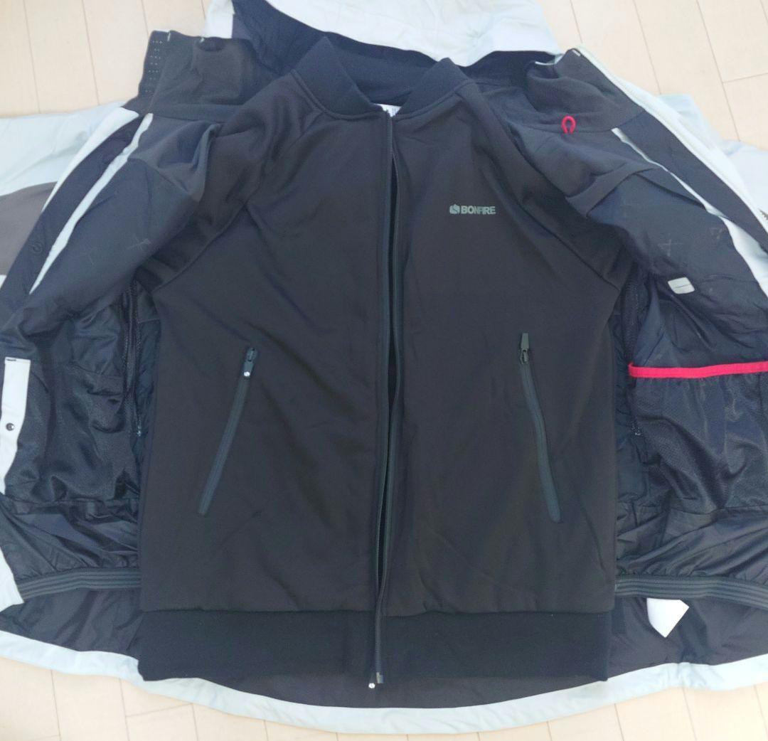 【未使用/新品】BONFIRE スノーボードウェア L/G グレー