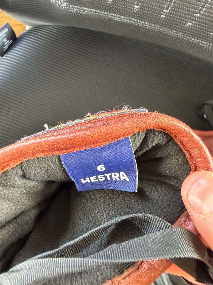 ヘストラ　HESTRA レザーゴアテックス GORE-TEX ユニセックス　6