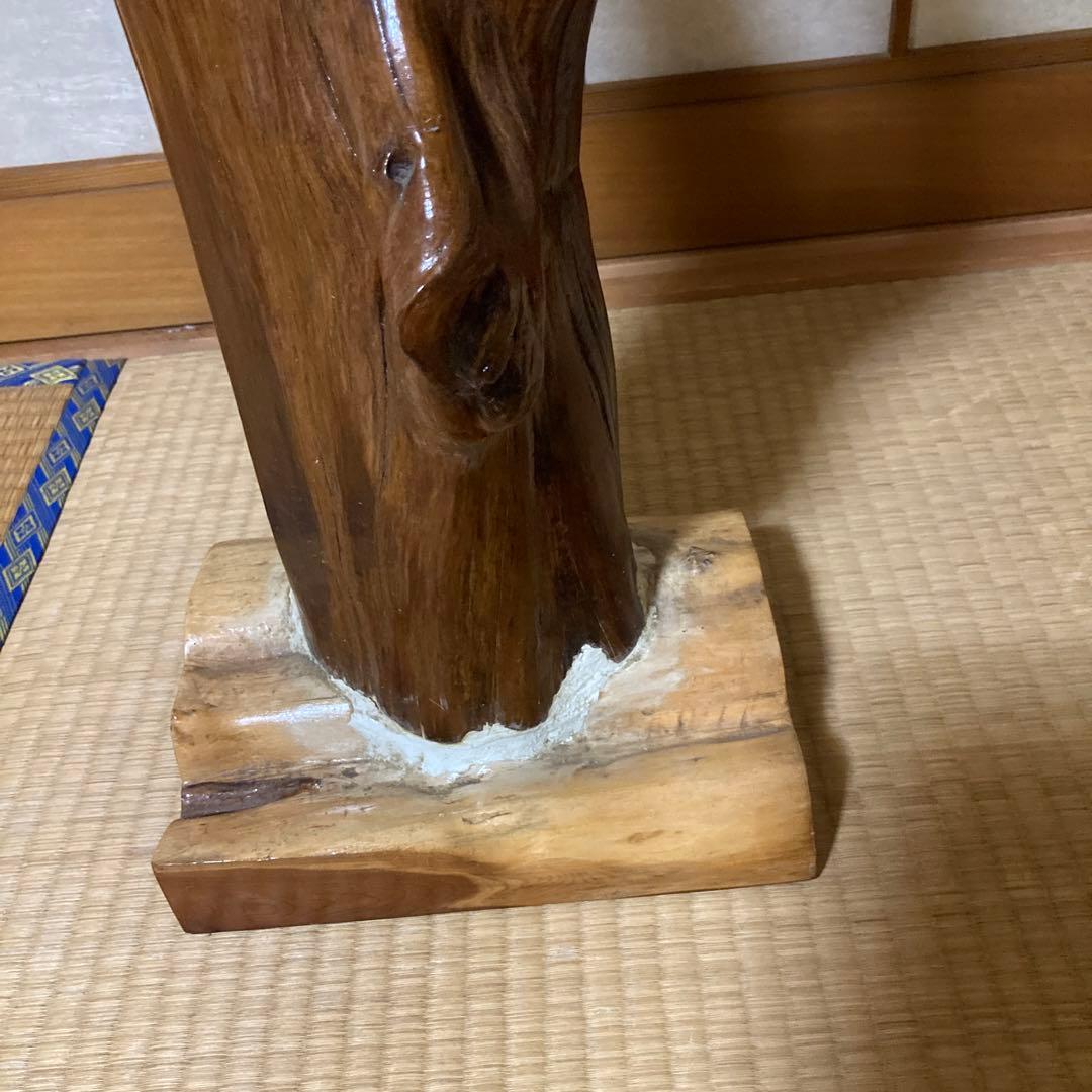 ①木のインテリア置物
