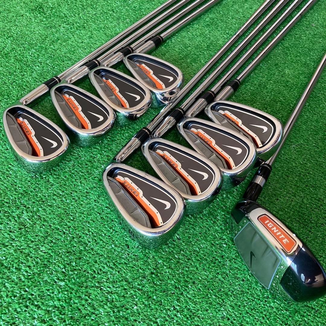 NIKEGOLF IGNITE 9本セット　フレックス　UNI