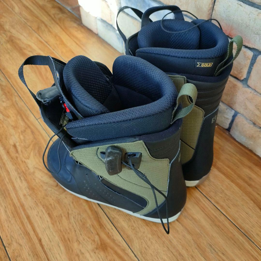 美品 SALOMON LAUNCH BOA SJ スノボ ブーツ 26.5cm