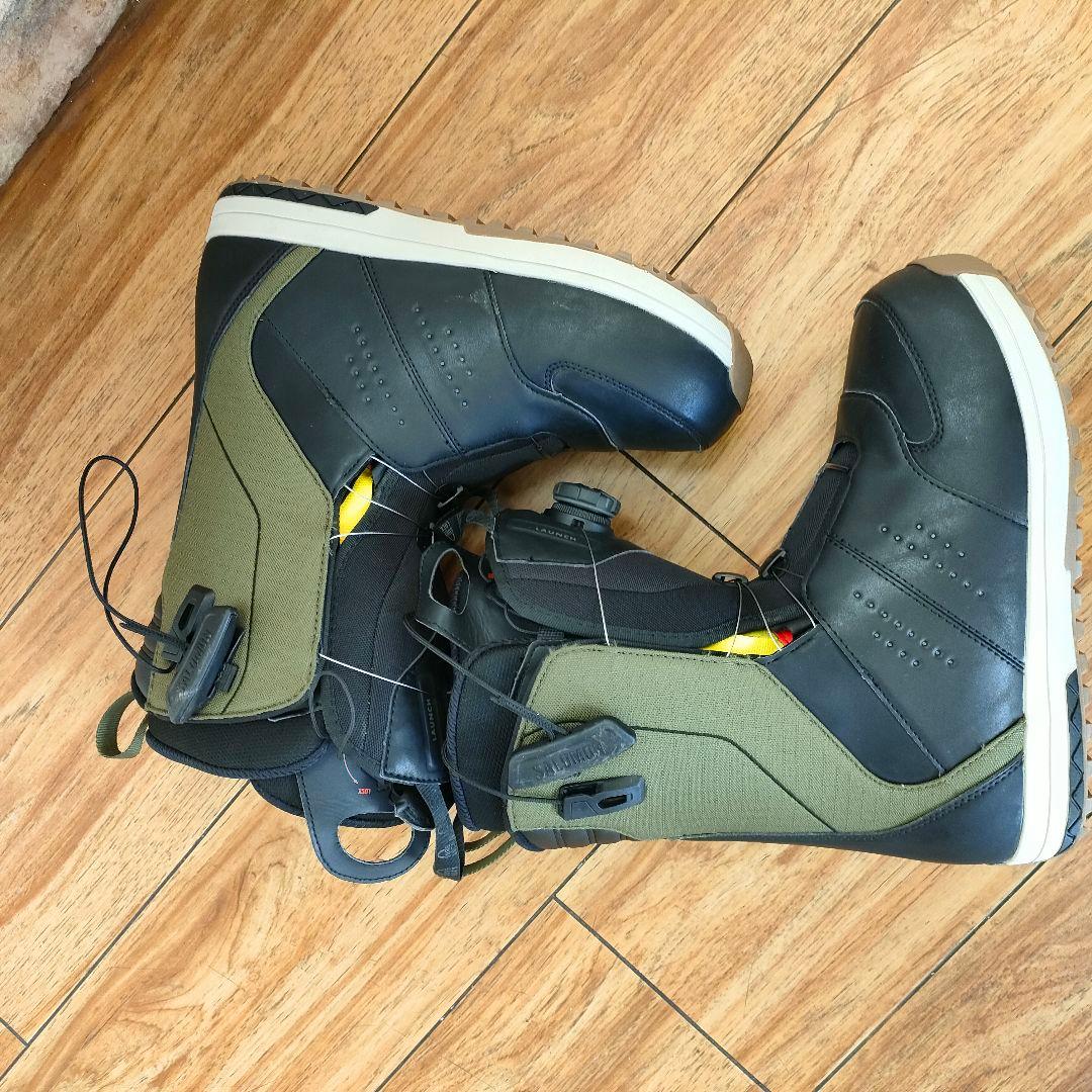 美品 SALOMON LAUNCH BOA SJ スノボ ブーツ 26.5cm