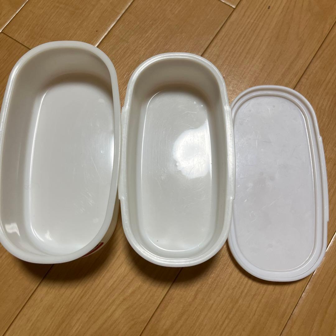 ハローキティ 2段式弁当箱 ピンク レトロ