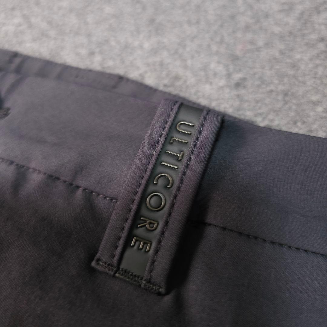 ULTICORE アルティコア ストレッチゴルフパンツ 黒 W82 L ロゴ