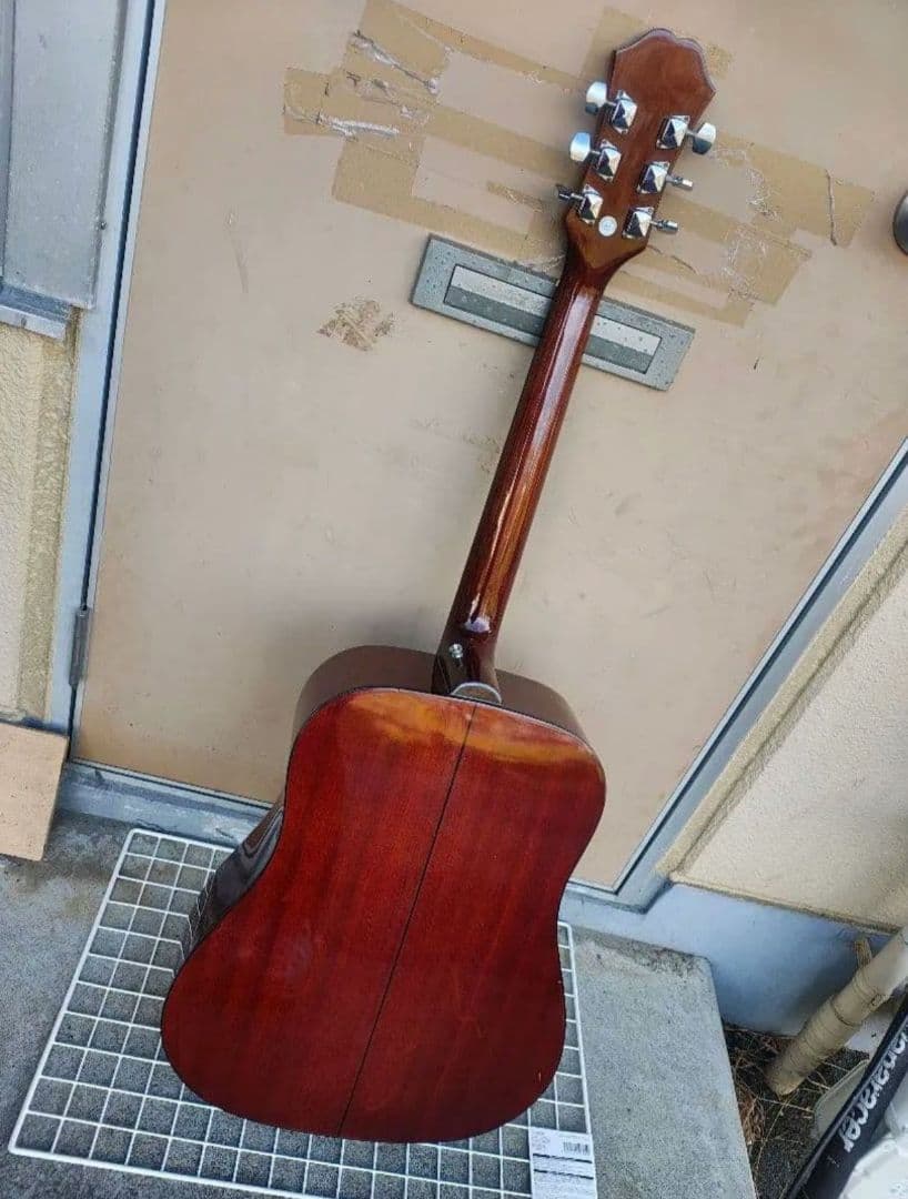 美品 Epiphone DR-100 NA コンタクトPU２個搭載 エレアコ