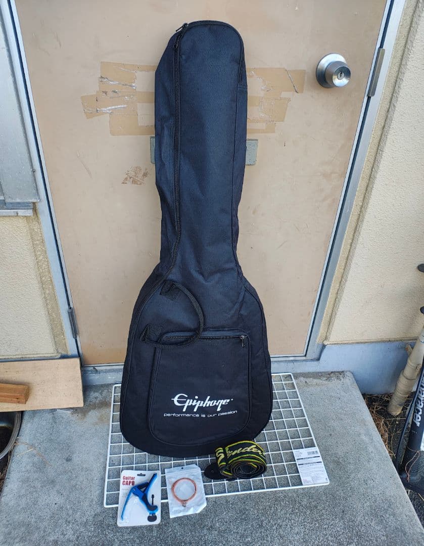 美品 Epiphone DR-100 NA コンタクトPU２個搭載 エレアコ