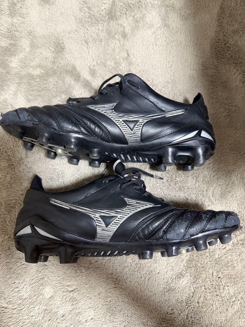 Mizuno モレリアネオ4 限定　黒銀　25cm