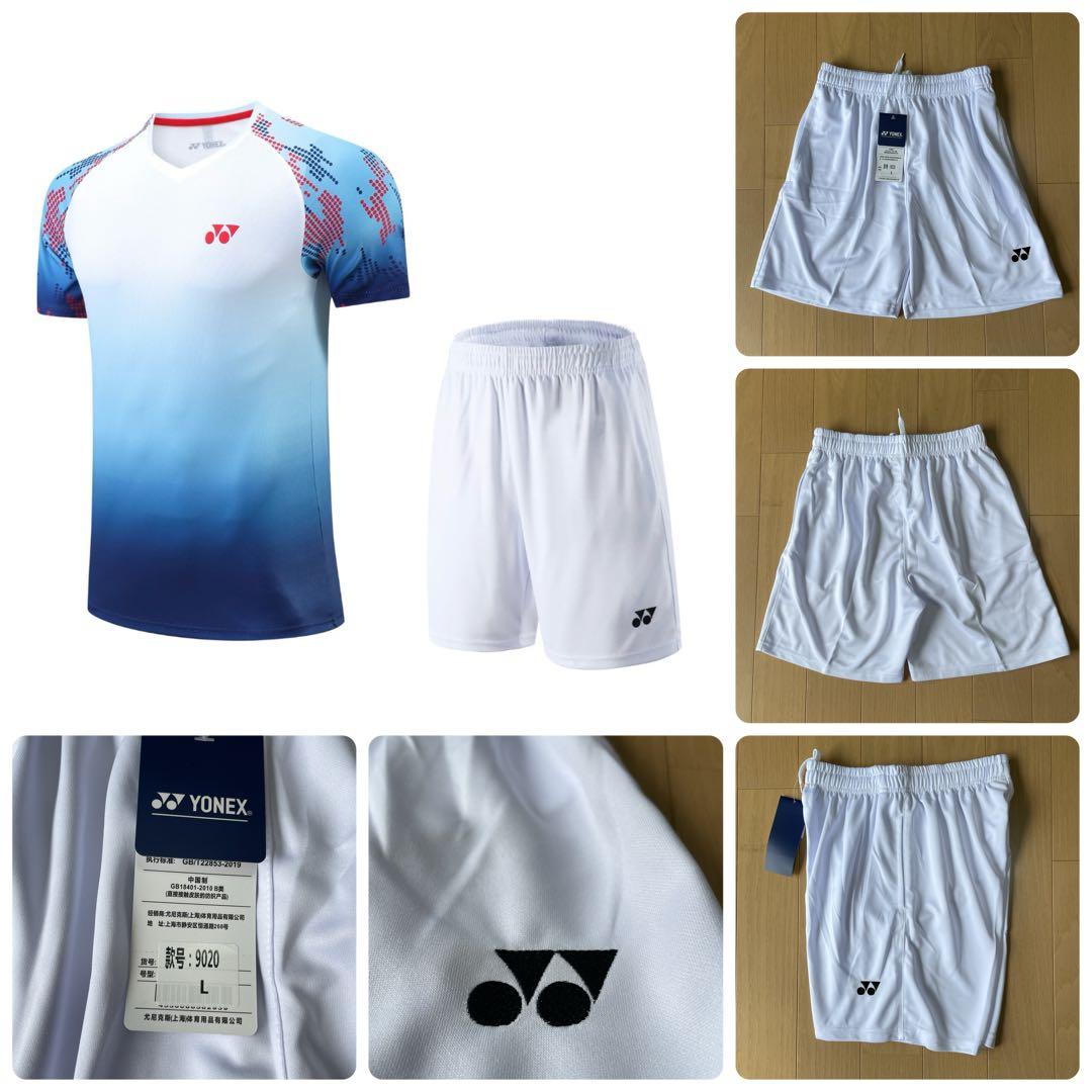 国内未発売YONEX TAIWANテニスウェア　ゲームウェア　上下セット新品　L