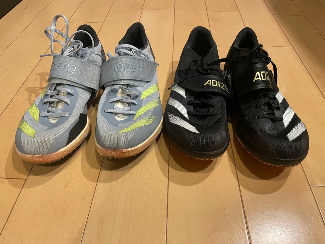 ★お得！！★走高跳用adizero HJスパイクシューズ 2足セット29.0cm