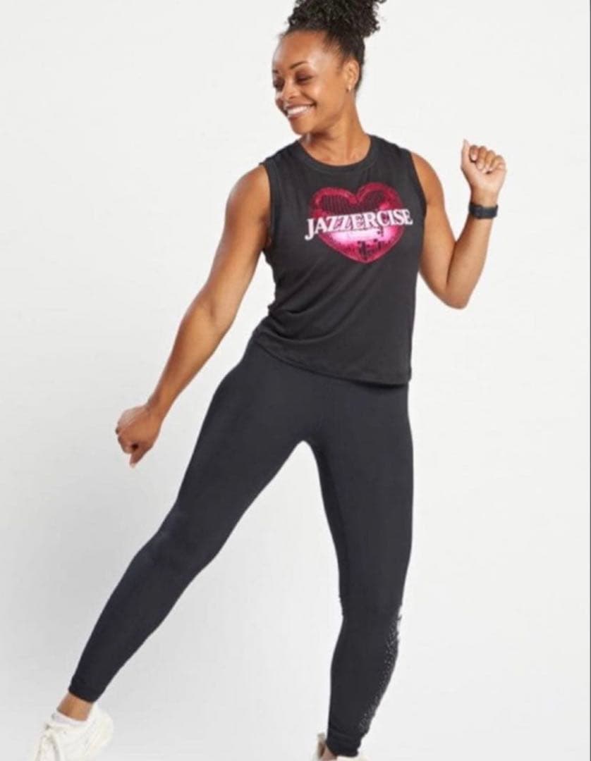 完売品　ジャザサイズ　jazzercise タンクトップM