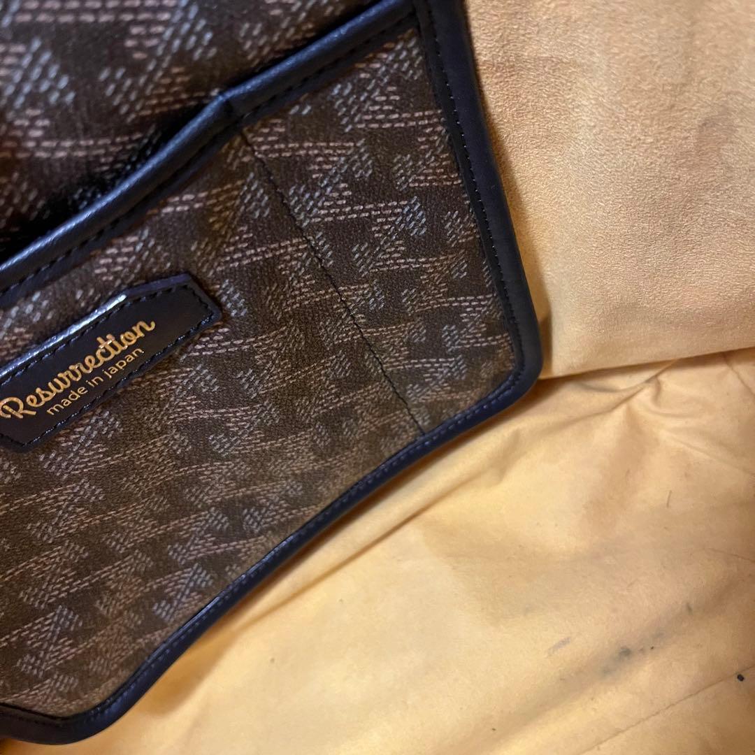 最終値下げ　レザレクション　トートバッグ　ネイビー