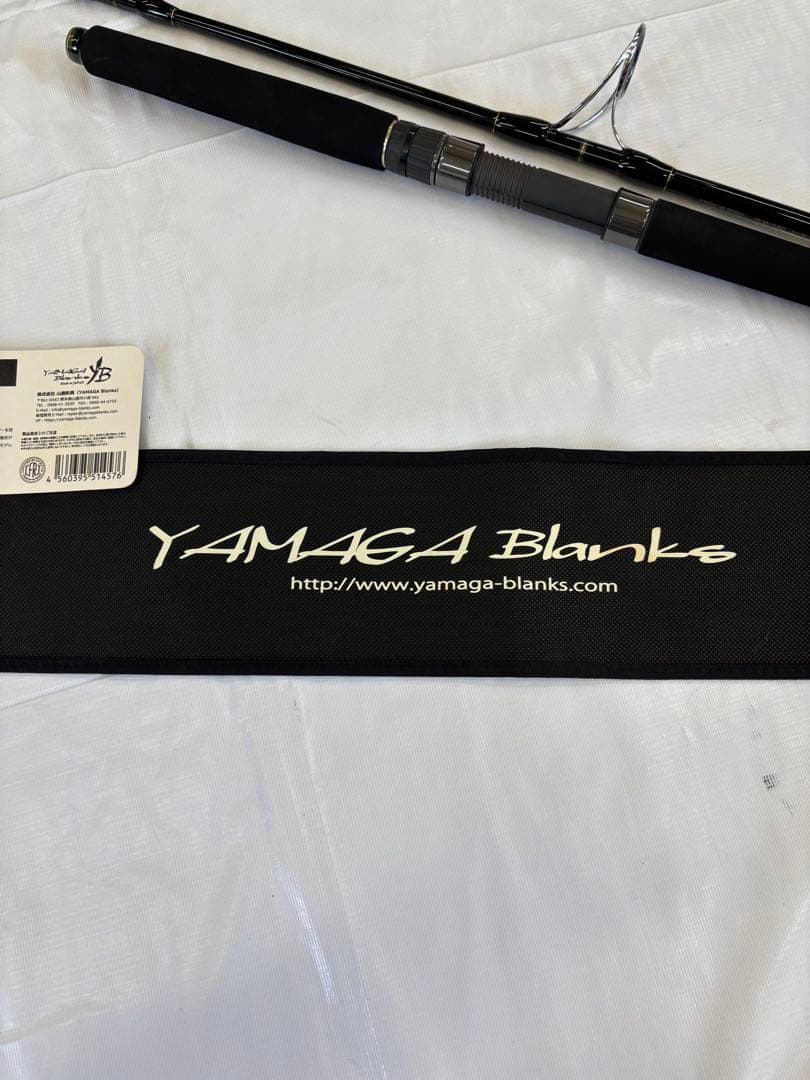 美品 使用2回ヤマガブランクス BlueSniper 81/6 Blacky