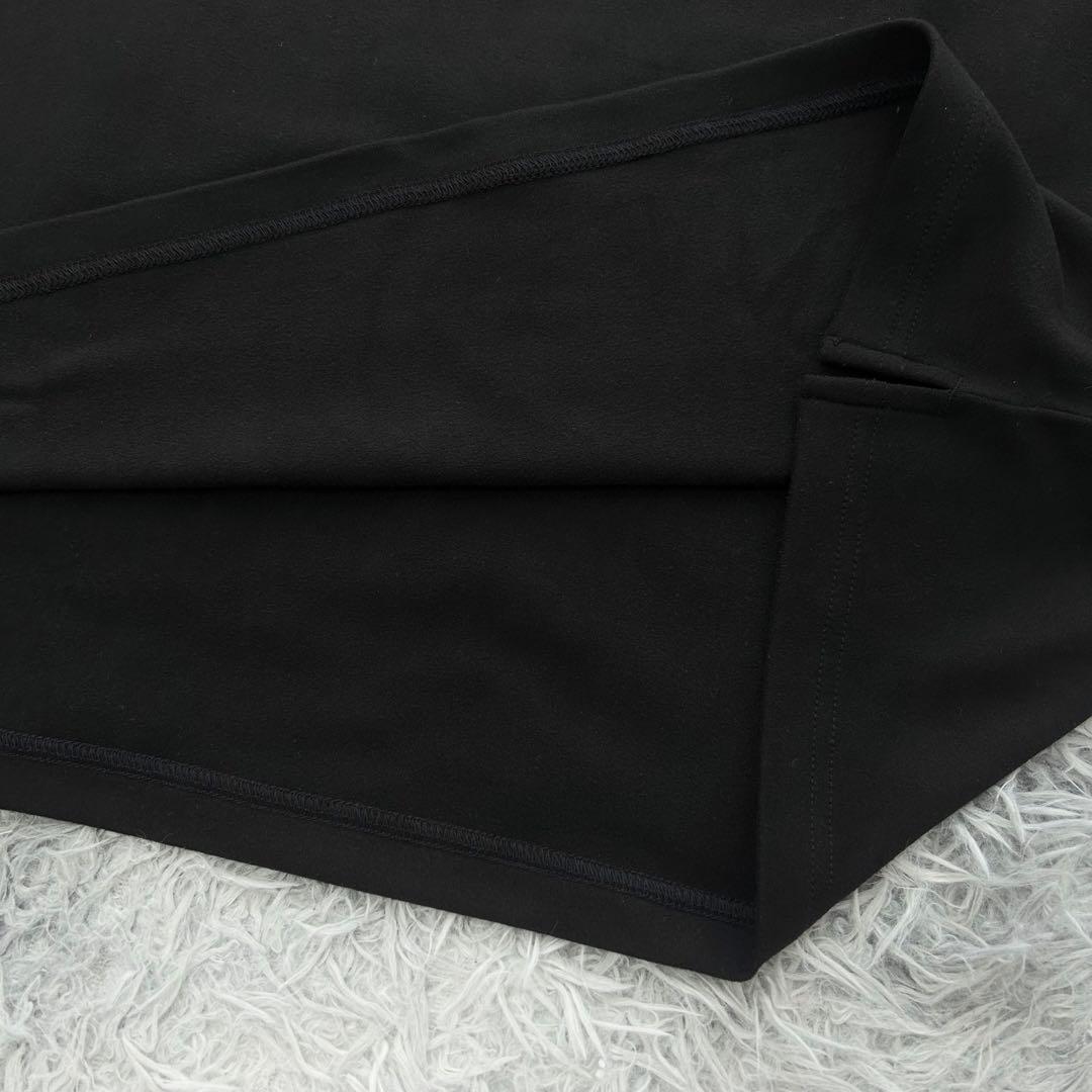 新品　ニューバランスゴルフ　長袖ポロシャツ　裏起毛　ブラック　ストレッチ　7