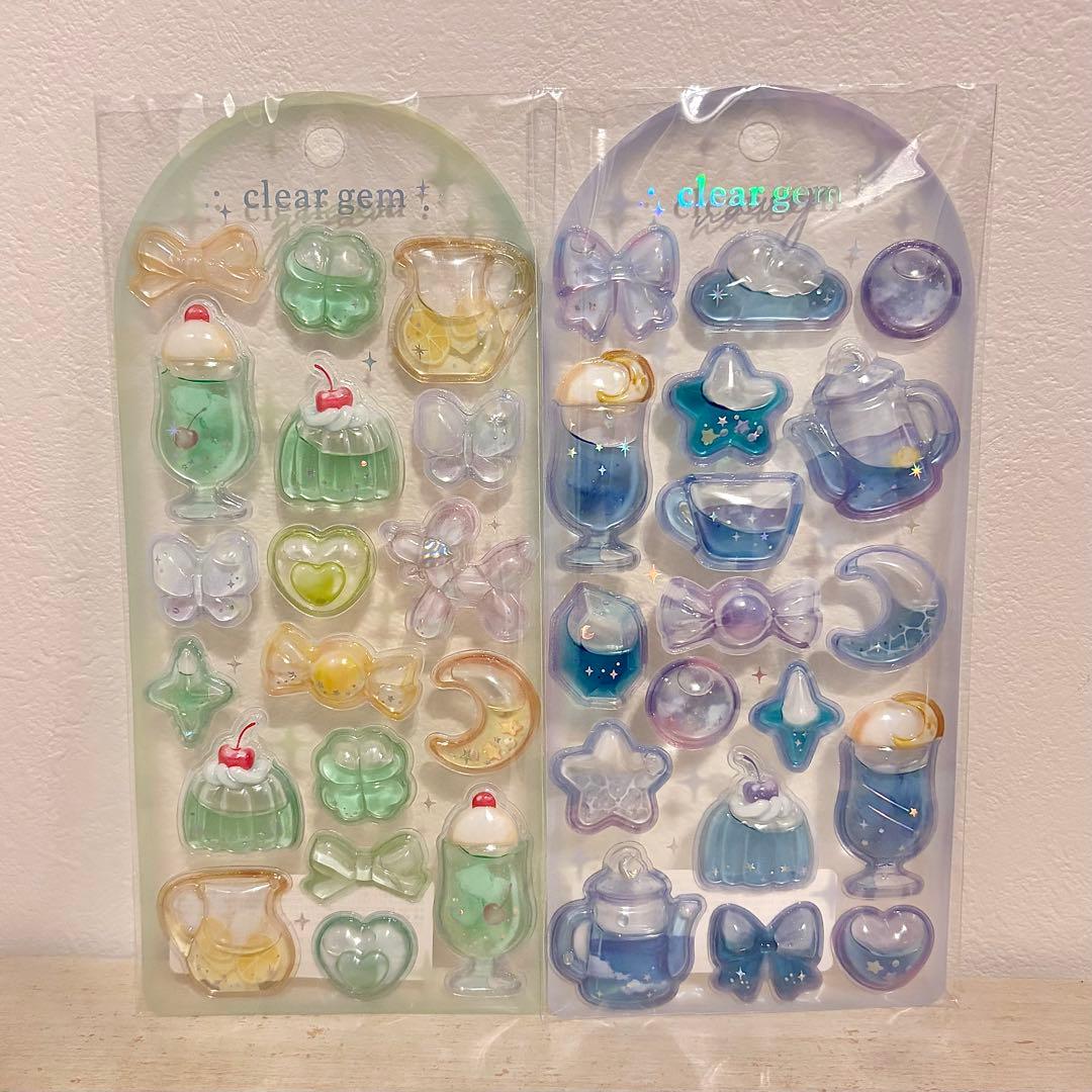clear gem クリアジェム　ウォーターシールコンプリートセット