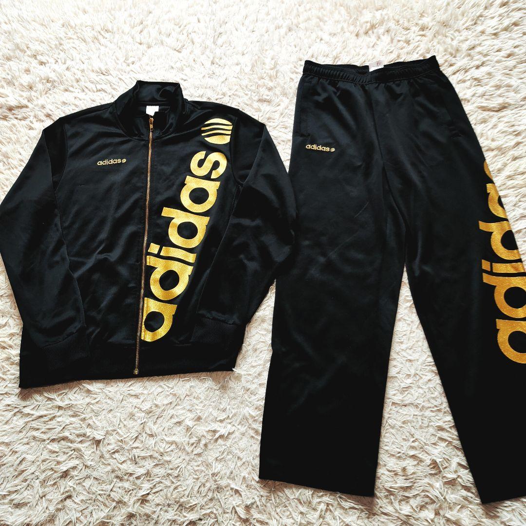 adidas アディダス テープロゴ トラックジャケット ジャージ セットアップ