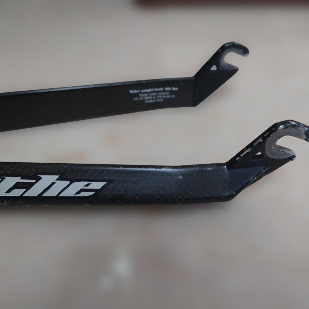 ANSWER クランク&カーボンミニバー&ダガーフォーク 【3点】BMXレース