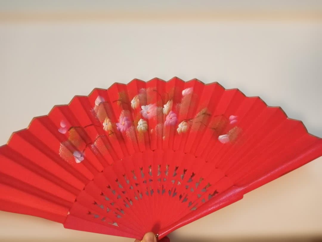 花柄 赤 アバニコ