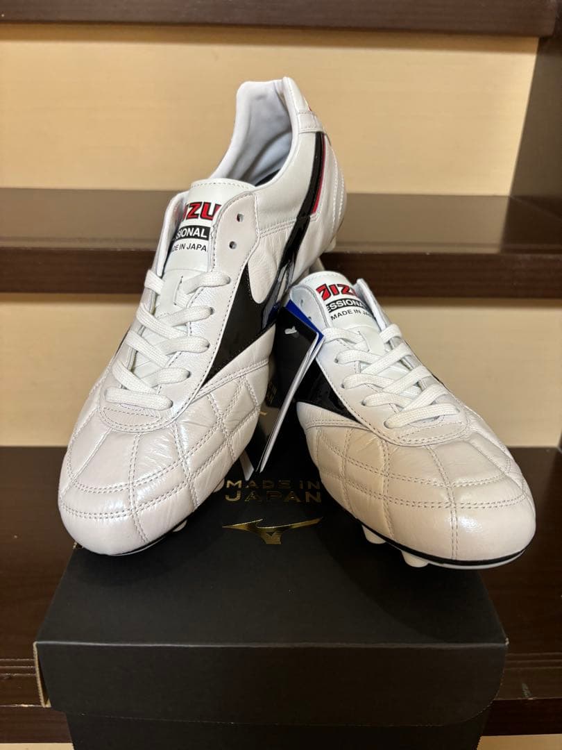 サッカースパイク　ミズノ　モレリア2 JAPAN クロスステッチ　新品　26.5