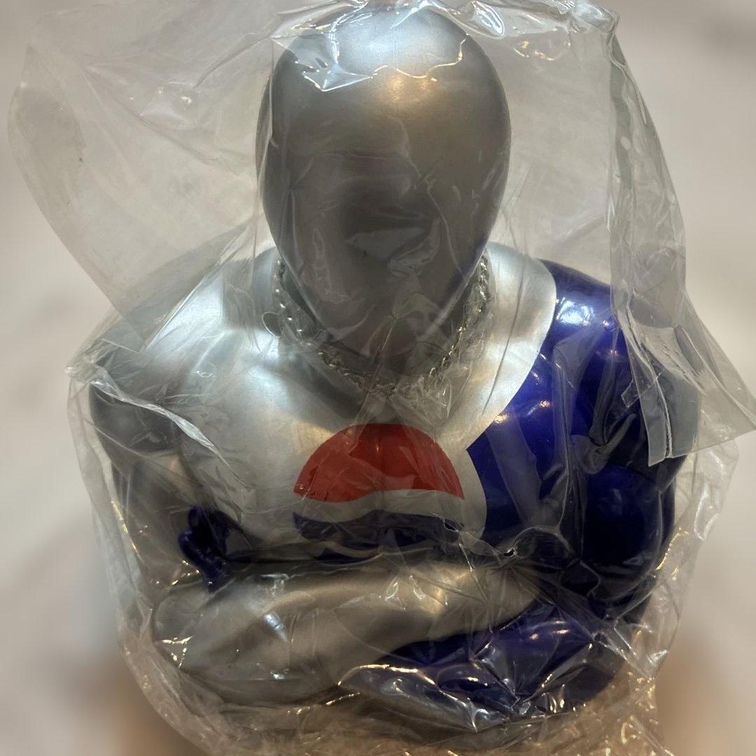 ヴィンテージ アメトイ PEPSI MAN ペプシマン　貯金箱 新品未使用品