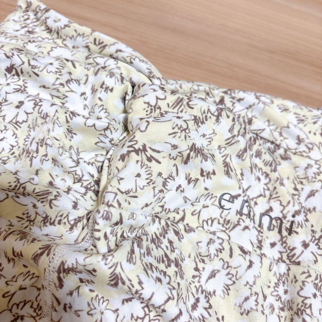 emmi 花柄 ヨガウェア セット ブラトップ レギンス 上下2点セット