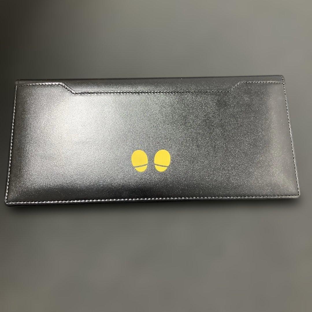 (3-59)ミッキーマウス 長財布 天然皮革 新品未使用品