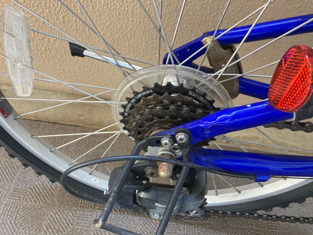 LOUIS GARNEAU 子供用マウンテンバイク 青22インチ京都市