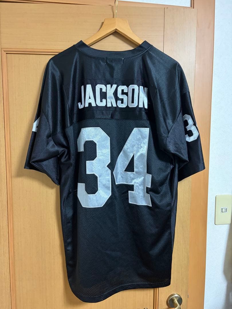 NFL mitchell＆ness フットボールTシャツ 34 size48