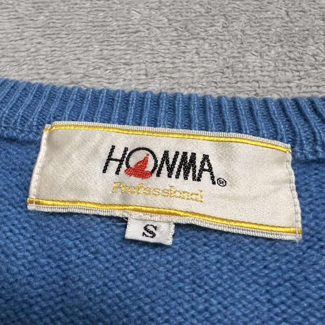 カシミア100% 高級 HONMA 本間ゴルフ ニット セーター R-8447
