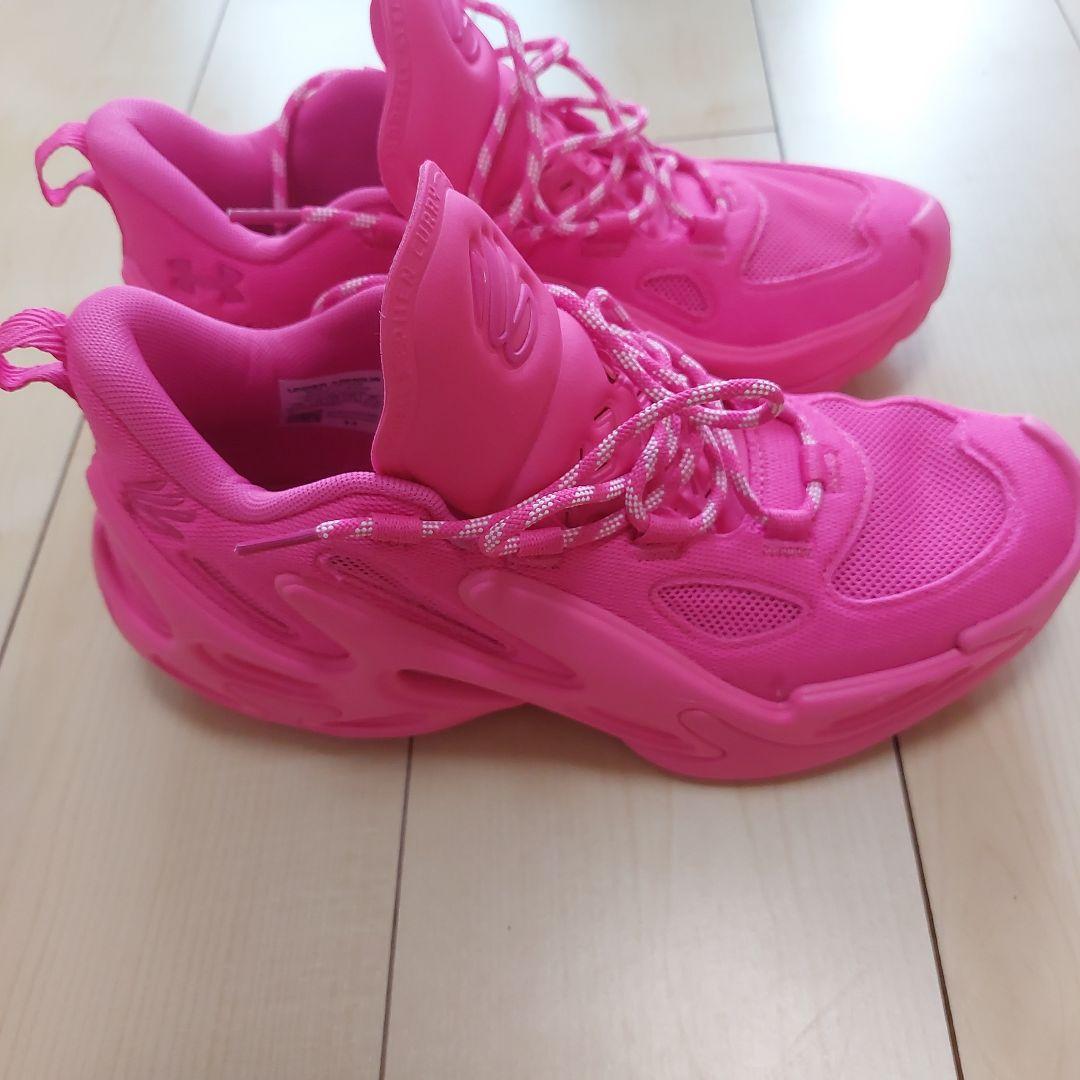 UNDER ARMOUR Curry シューズ 27.5cm ピンク