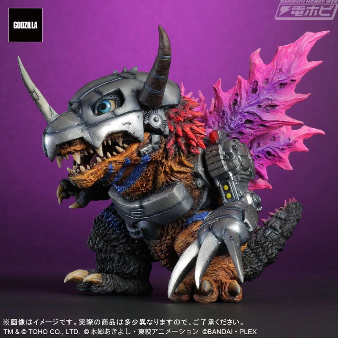 デフォリアル　メタルグレイモン　ゴジラ アクリルスタンド付