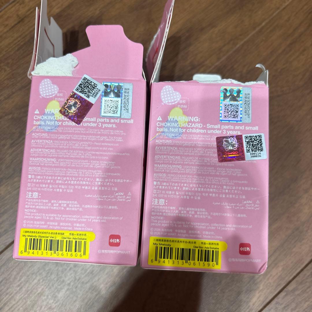 popmart Sanrio characters Pink Partyシリーズ
