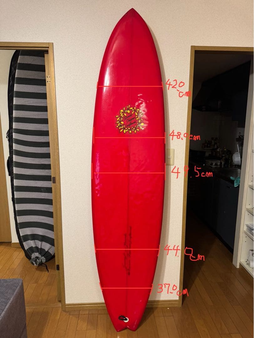 美品ノークラッシュ　7'0 ブリューワーチャップマン　ハードケース付　ブルーワー