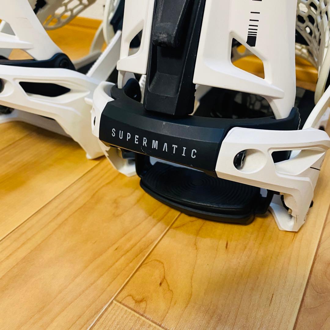 美品✨NIDECKER Supermatic ビンディング 人気のホワイト