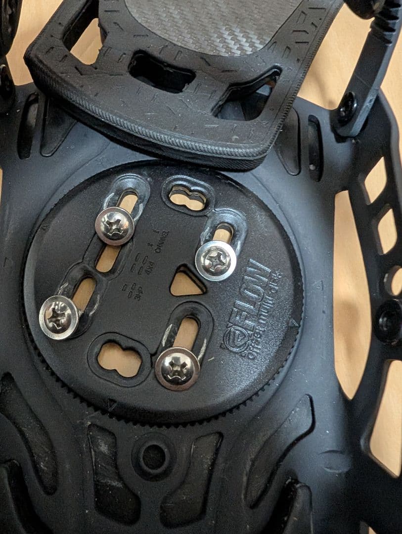 FLOW NX2 CARBON ビンディング ブラック Lサイズ