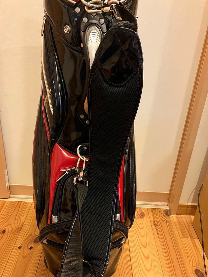 Titleist/タイトリスト エナメル キャディバッグ9.5型