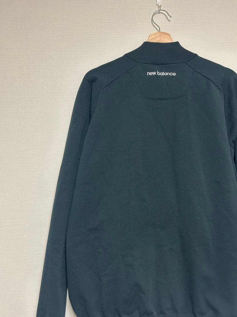《美品》ニューバランスゴルフ　フルジップニットブルゾン　サイズ7 XXL