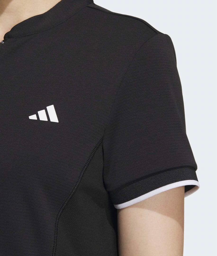 新品未使用adidas 3ストライプス レイヤードライクワンピース ブラック