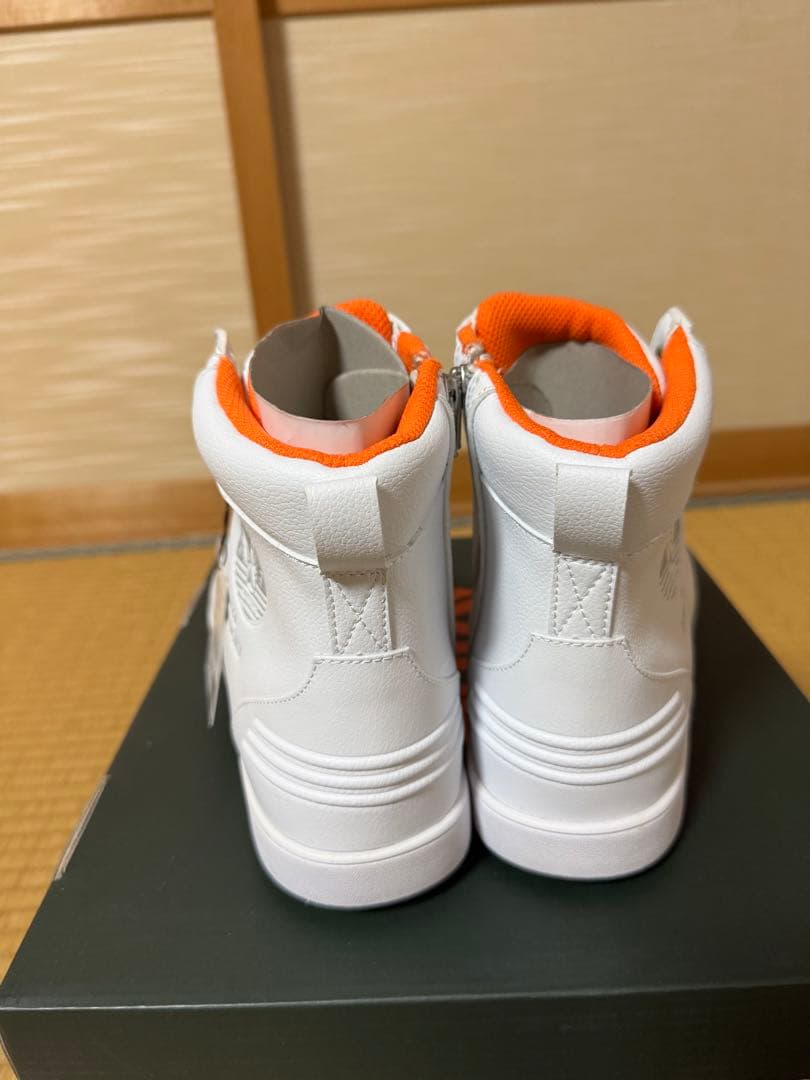 【新品未使用】AVIREX GOLF ハイカットシューズ ホワイト