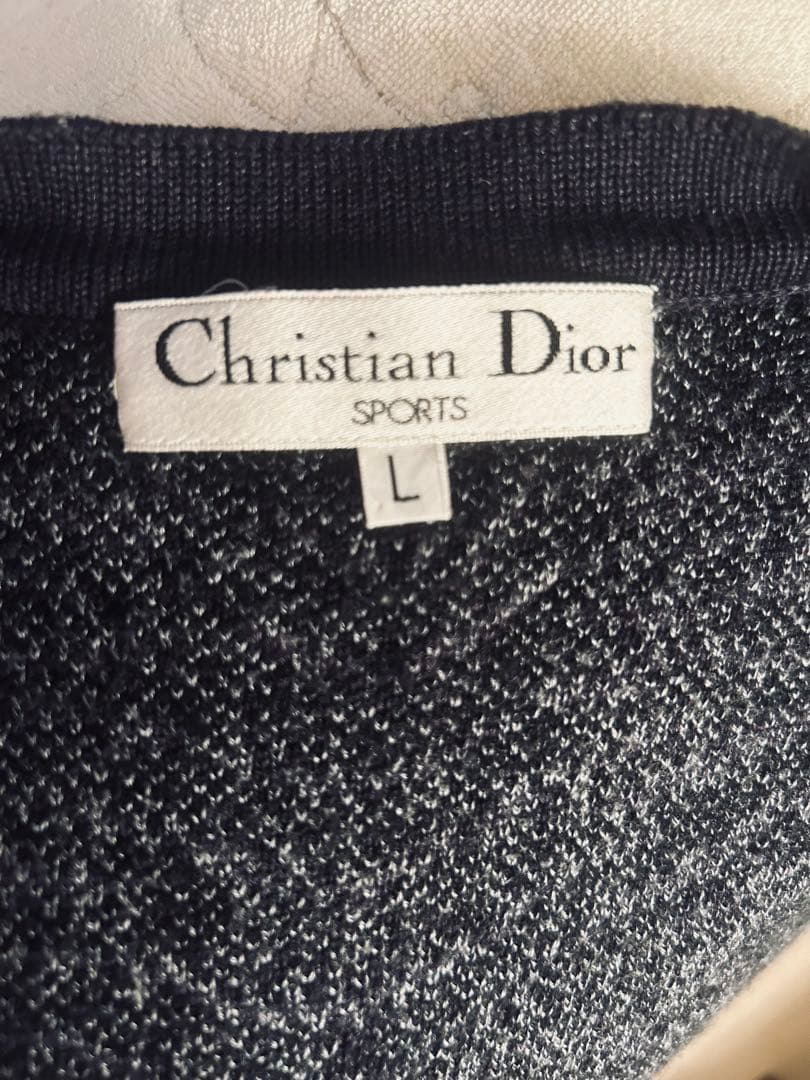 Christian Dior ネイビー ベスト ゴルフクリスャンディオール