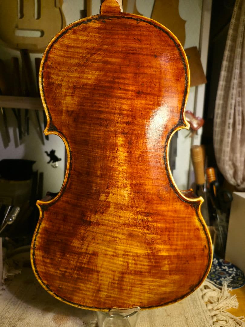 【新作.製作楽器⑧】ビオラ15.5インチ39.5cm　オリジナル※2026